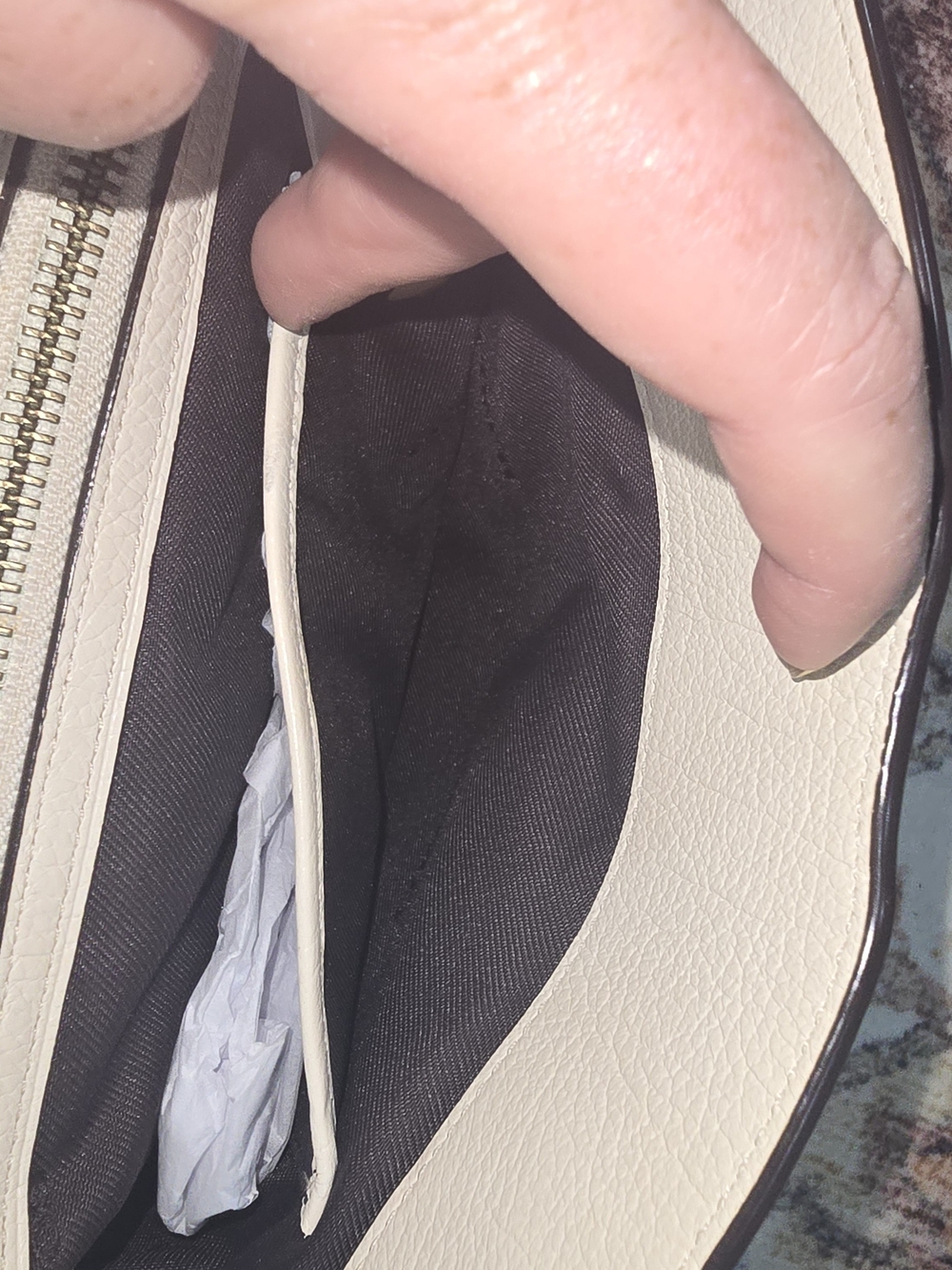 Coach 57722 Mercer 24 Leather Sachel In Chalk - Picture 8 of 11